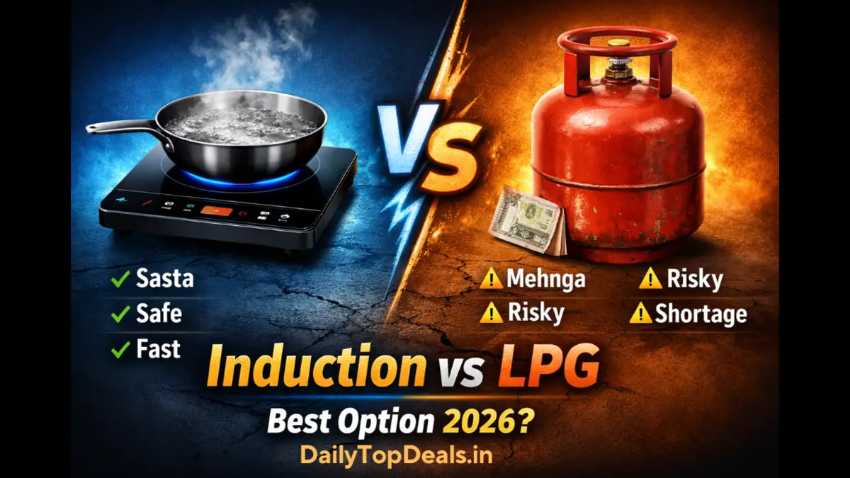 Best Induction Induction vs LPG Cost Comparison 2026 – Energy Efficient Cooking Guide