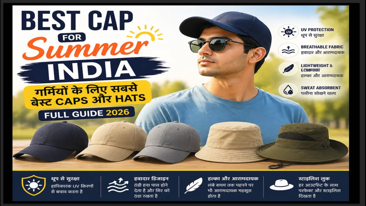 best cap for summer India